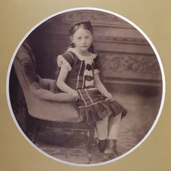 Colette im Alter von 5 Jahren, 1878